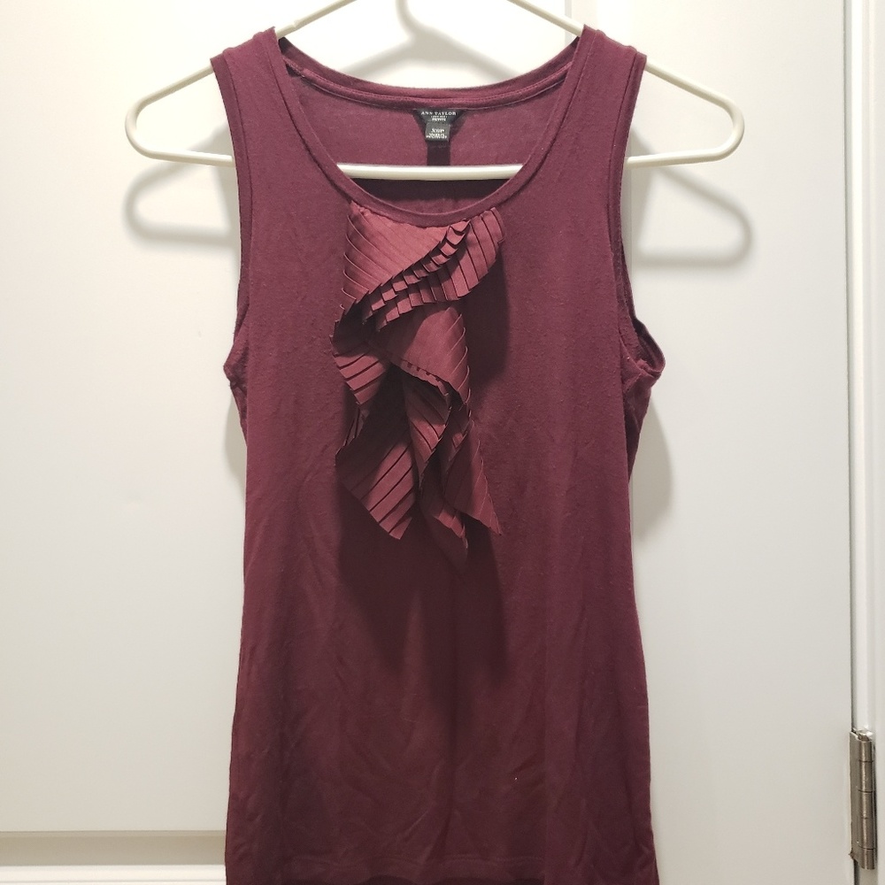 Ann Taylor short sleeve blouse